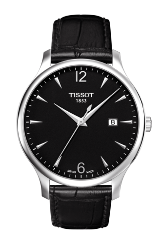 Tissot Tradition 42 Stainless Steel / Black / Strap T063.610.16.057.00