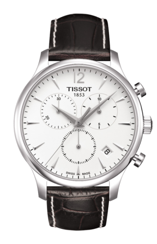 Tissot Tradition Chronograph Stainless Steel / Silver T063.617.16.037.00