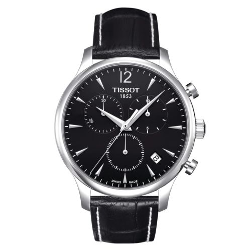 Tissot Tradition Chronograph Stainless Steel / Black T063.617.16.057.00