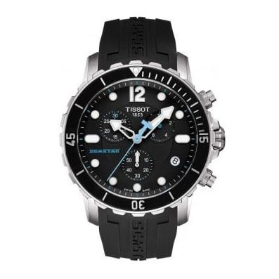 Tissot Seastar 1000 Quartz Chronograph Stainless Steel / Black / Rubber T066.417.17.057.00