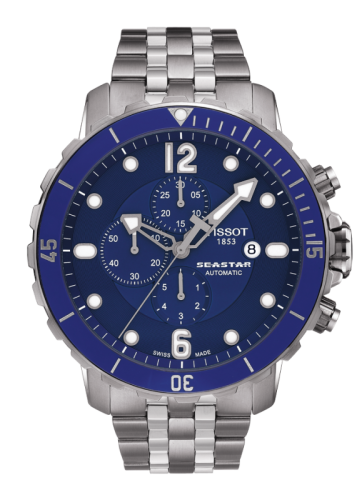 Tissot Seastar 1000 Automatic Chronograph Blue Ceramic T066.427.11.047.02