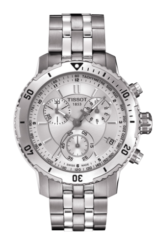 Tissot PRS 200 Quartz Chronograph Silver T067.417.11.031.00