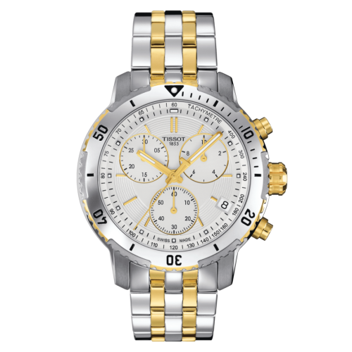Tissot PRS 200 Stainless Steel - Yellow Gold / Silver / Bracelet T067.417.22.031.01