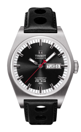 Tissot PRS 516 Automatic 40 Stainless Steel / Black / Strap T071.430.16.051.00