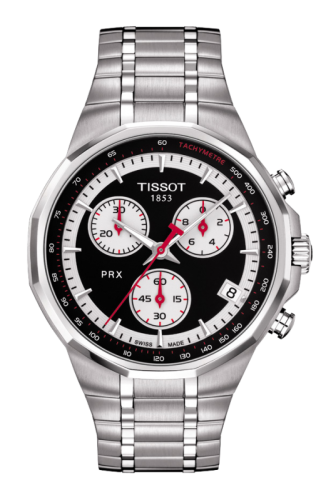 Tissot PRX Chronograph Quartz Stainless Steel / Black T077.417.11.051.01