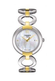 Tissot Pinky Stainless Steel / PVD Gold / MOP / Bracelet T084.210.22.117.00