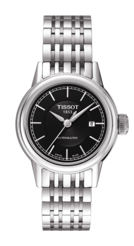 Tissot Carson Automatic 29.5 Stainless Steel / Black / Bracelet T085.207.11.051.00