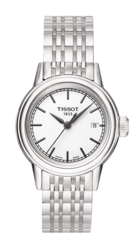 Tissot Carson Quartz 29.7 Stainless Steel / Silver / Bracelet T085.210.11.011.00