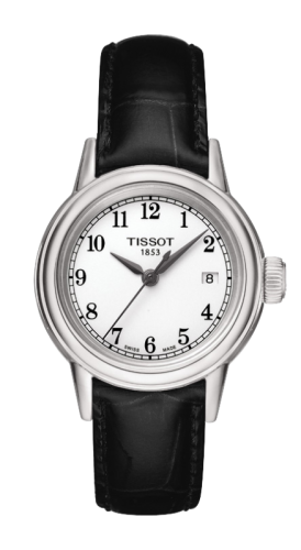 Tissot Carson Quartz 29.7 Stainless Steel / White / Strap T085.210.16.012.00