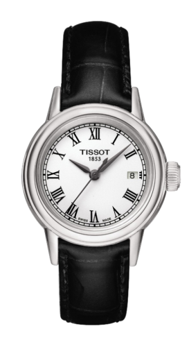 Tissot Carson Quartz 29.7 Stainless Steel / White / Strap T085.210.16.013.00