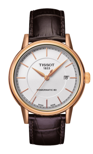 Tissot Carson Powermatic 80 Rose PVD/ White T085.407.36.011.00