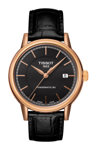 Tissot Carson Powermatic 80 Rose PVD / Black T085.407.36.061.00