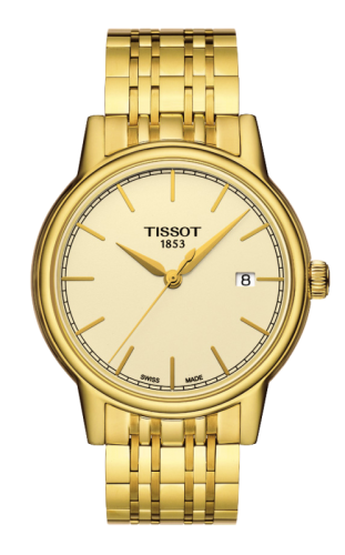 Tissot Carson Quartz 40 Yellow Gold PVD / Champagne / Bracelet T085.410.33.021.00