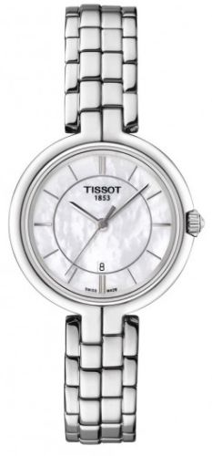Tissot Flamingo Stainless Steel / MOP / Bracelet T094.210.11.111.00