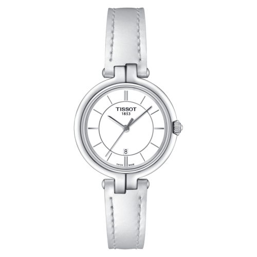 Tissot Flamingo Stainless Steel / White T094.210.16.011.00