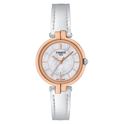 Tissot Flamingo Stainless Steel - Rose Gold / MOP T094.210.26.111.01