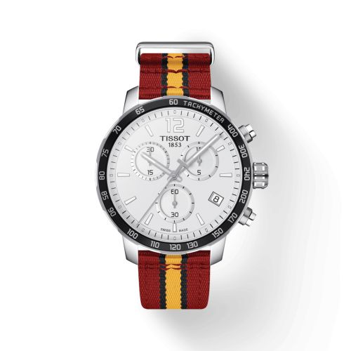 Tissot Quickster Chronograph Miami Heat T095.417.17.037.08