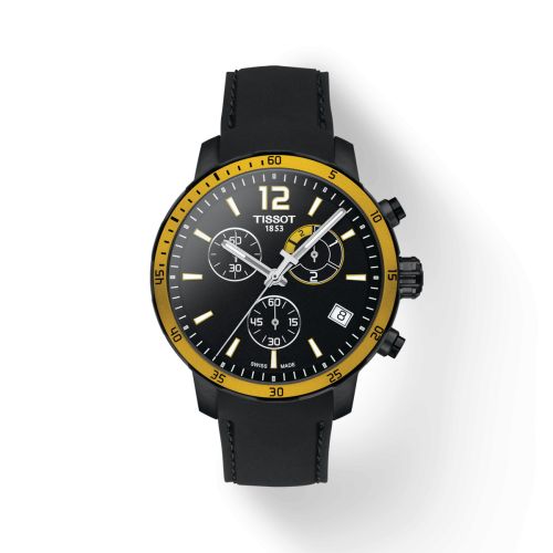 Tissot Quickster Chronograph Football PVD / Black T095.449.37.057.00