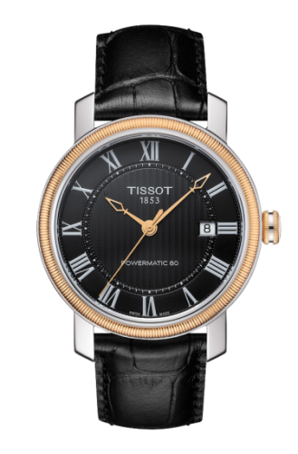 Tissot Bridgeport Powermatic 80 Two Tone / Black Roman T097.407.26.053.00