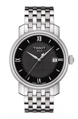 Tissot Bridgeport Quartz Stainless Steel / Black / Bracelet T097.410.11.058.00