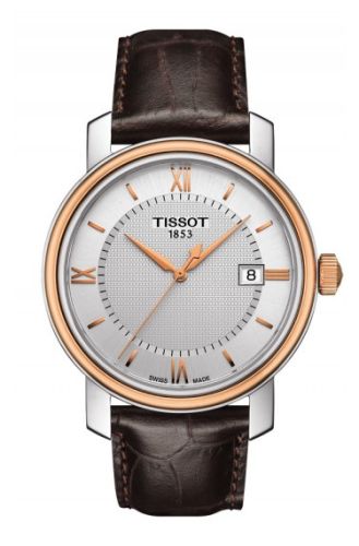 Tissot Bridgeport Quartz Stainless Steel - Rose Gold / Silver T097.410.26.038.00