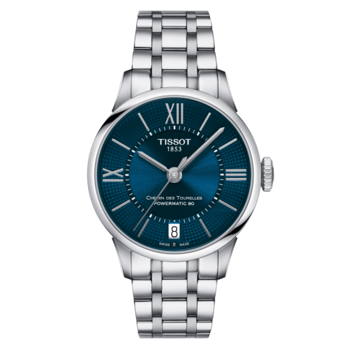 Tissot Chemin Des Tourelles Powermatic 80 32 Stainless Steel / Blue / Bracelet T099.207.11.048.00