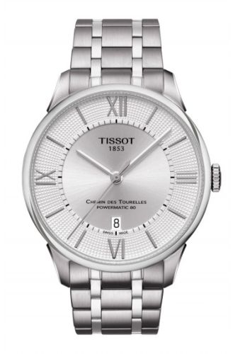 Tissot Chemin des Tourelles Powermatic 80 Silver Roman / Bracelet T099.407.11.038.00