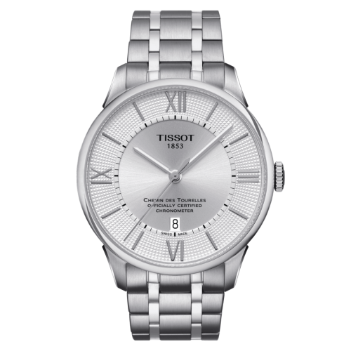Tissot Chemin Des Tourelles Powermatic 80 COSC 42 Stainless Steel / Silver / Bracelet T099.408.11.038.00