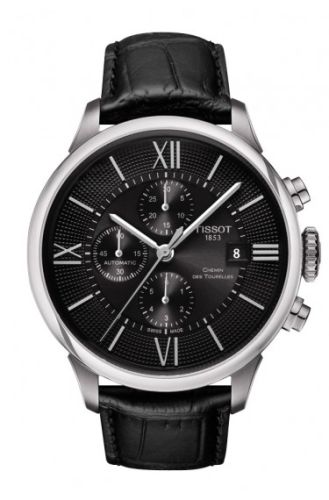 Tissot Chemin des Tourelles Automatic Chronograph Stainless Steel / Black T099.427.16.058.00