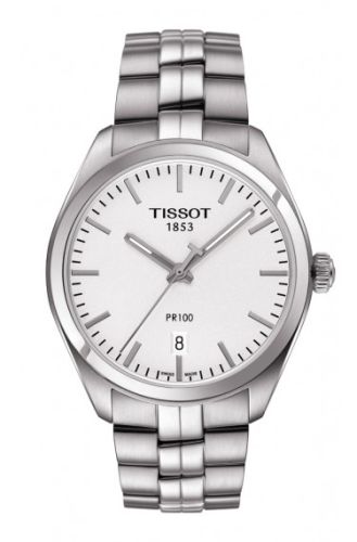 Tissot PR 100 Quartz 39 Stainless Steel / Silver / Bracelet T101.410.11.031.00