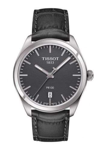 Tissot PR 100 Quartz 39 Stainless Steel / Grey / Strap T101.410.16.441.00