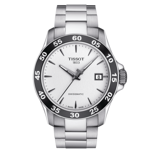 Tissot V8 Swissmatic 42.5 Stainless Steel / Silver / Bracelet T106.407.11.031.00