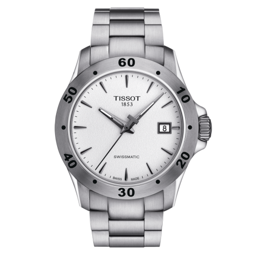 Tissot V8 Swissmatic 42.5 Stainless Steel / Silver / Bracelet T106.407.11.031.01