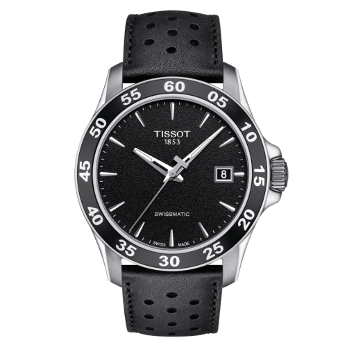Tissot V8 Swissmatic 42.5 Stainless Steel / Black / Strap T106.407.16.051.00