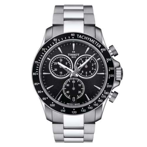 Tissot V8 Quartz Chronograph Stainless Steel / Black / Bracelet T106.417.11.051.00