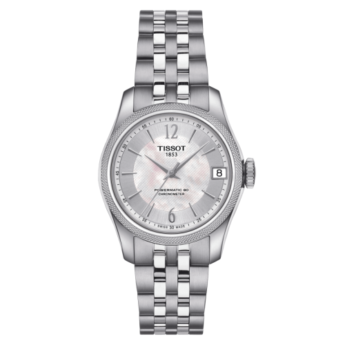 Tissot Ballade Powermatic 80 COSC 32 Stainless Steel / MOP / Bracelet T108.208.11.117.00