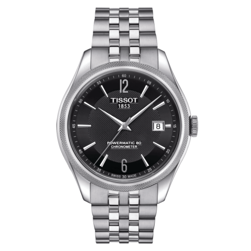 Tissot Ballade Powermatic 80 41 Stainless Steel / Black / Bracelet T108.408.11.057.00