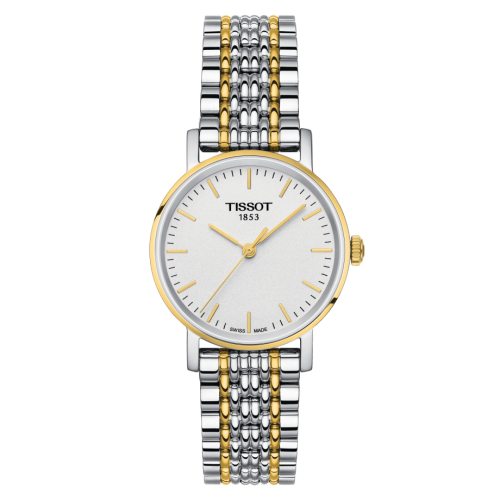 Tissot Everytime Small Stainless Steel / Yellow Gold PVD / Silver / Bracelet T109.210.22.031.00