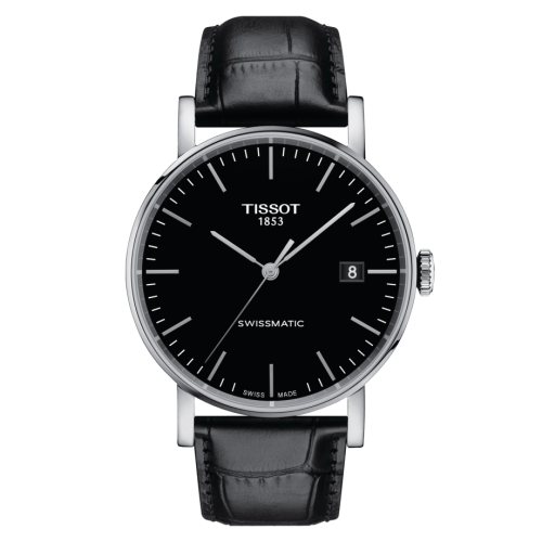 Tissot Everytime Swissmatic 41 Stainless Steel / Black / Strap T109.407.16.051.00