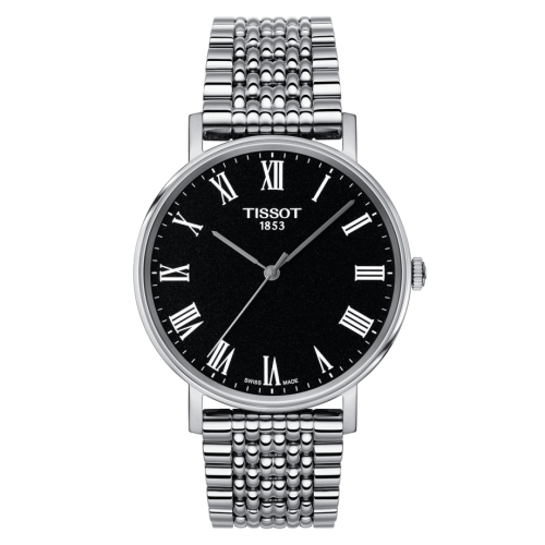 Tissot Everytime Medium Stainless Steel / Black / Bracelet T109.410.11.053.00