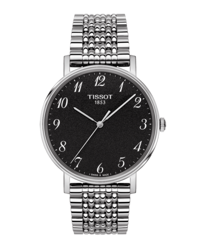 Tissot Everytime Medium Stainless Steel / Black / Bracelet T109.410.11.072.00