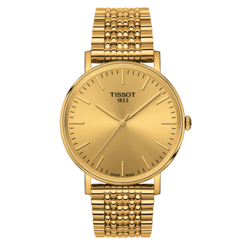 Tissot Everytime Medium Yellow Gold PVD / Champagne / Bracelet T109.410.33.021.00