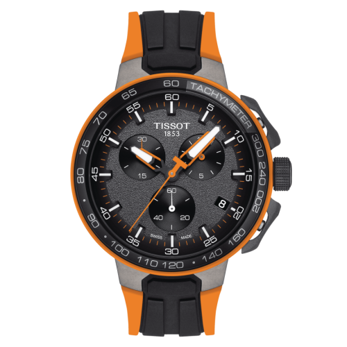 Tissot T-Race Cycling Chronograph Stainless Steel / Orange T111.417.37.441.04