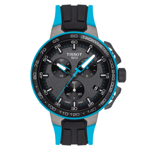 Tissot T-Race Cycling Chronograph Stainelss Steel / Blue T111.417.37.441.05