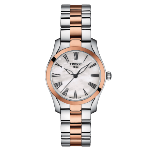 Tissot T-Wave Stainless Steel - Rose Gold / MOP / Bracelet T112.210.22.113.01