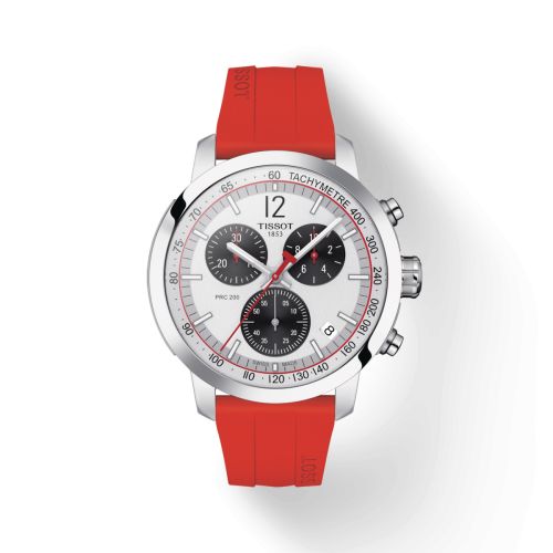 Tissot PRC 200 Quartz Chronograph Stainless Steel / Silver T114.417.17.037.02