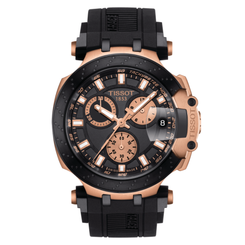 Tissot T-Race Chronograph Rose Gold / Black T115.417.37.051.00