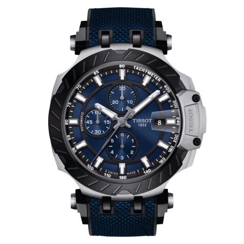 Tissot T-race Automatic Chronograph Stainless Steel / Blue T115.427.27.041.00