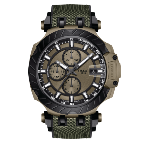 Tissot T-race Automatic Chronograph Green T115.427.37.091.00