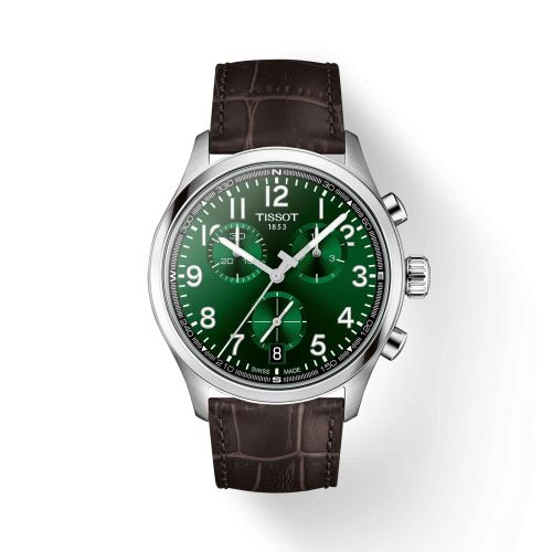 Tissot Chrono L Classic Stainless Steel / Green T116.417.16.092.00